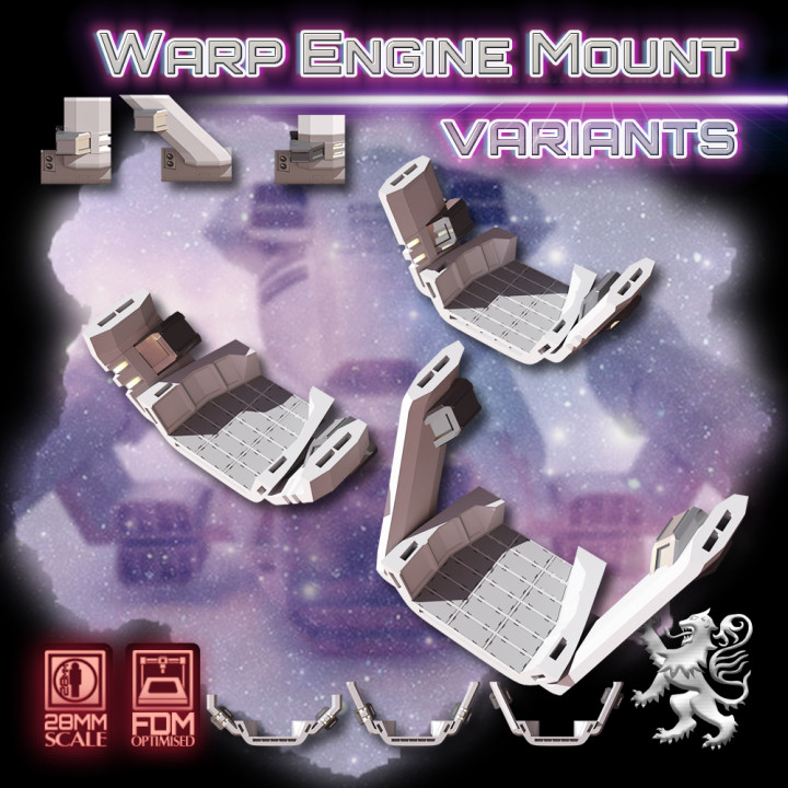 Warp Engine Mount Variants