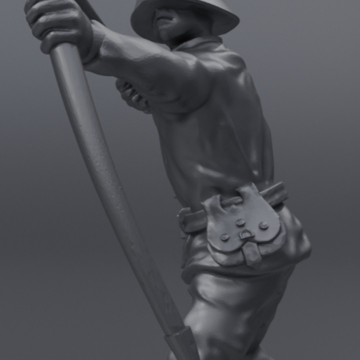WARSTEEL MINIATURES LATE 15TH CENTURY MEDIEVAL ARCHER PROMO image