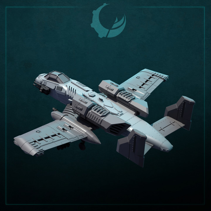 3D Printable Raiju-Pattern Multi-Role Attack Aircraft by Maelstrom ...