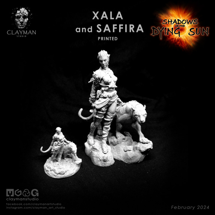 Xala and Saffira 32mm image