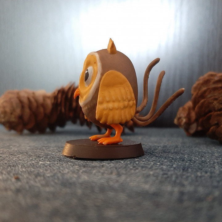Otta, the three-tailed owl image