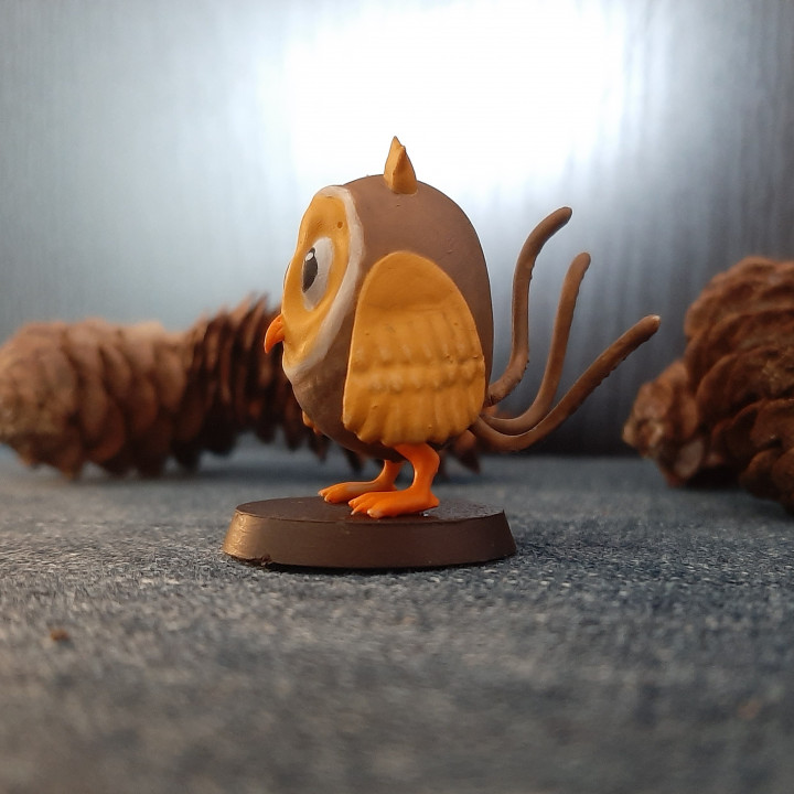 Otta, the three-tailed owl