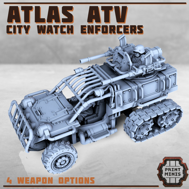Atlas ATV with Enforcer drivers image