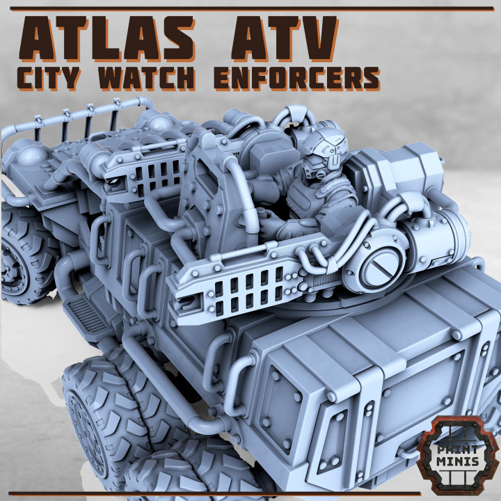 Atlas ATV with Enforcer drivers image