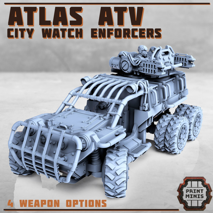 Atlas ATV with Enforcer drivers image