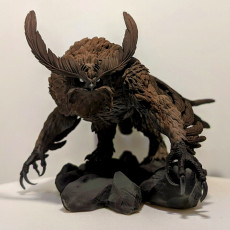 Picture of print of Titancrest Owlbear