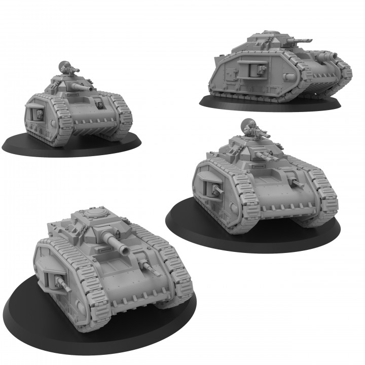 Smol Lunar Auxilia Heraclius Heavy Tank - Presupported