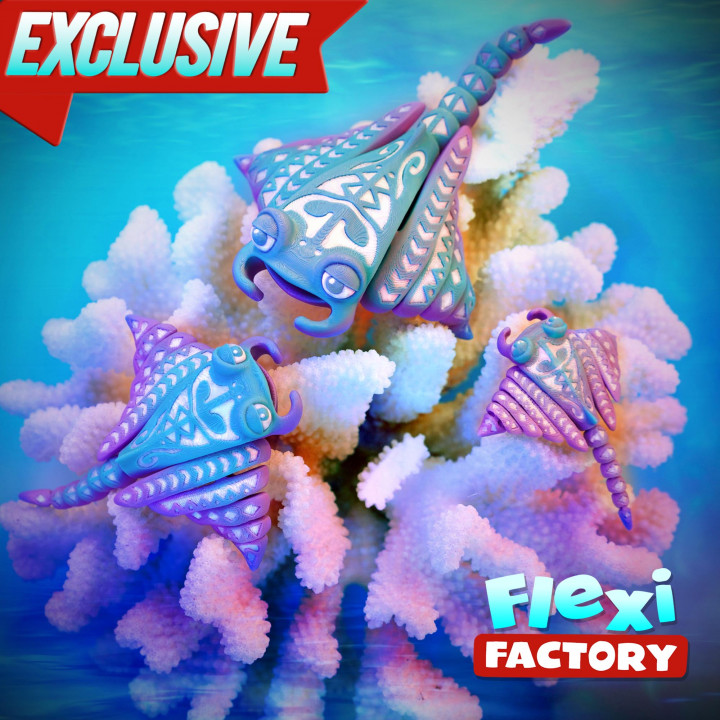 Exclusive: Flexi Factory Manta Ray For Members Only! image