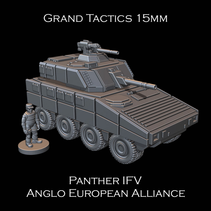 15mm SCI-FI Grand Tactics - Panther IFV - Presupported image