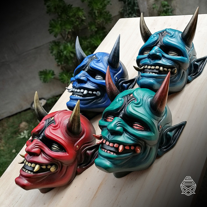 Oni Wall Mask