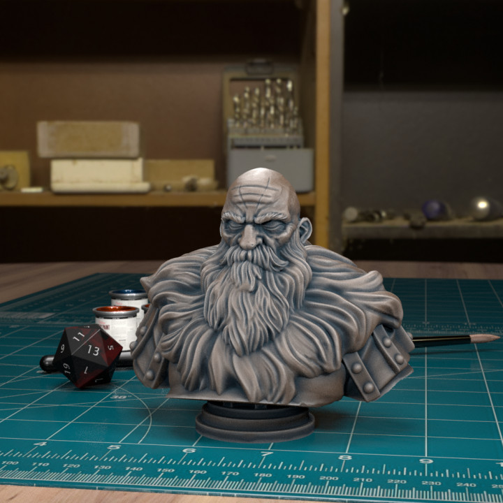 Curse of Strahd - Szoldar Szoldarovich Bust [Pre-Supported] image