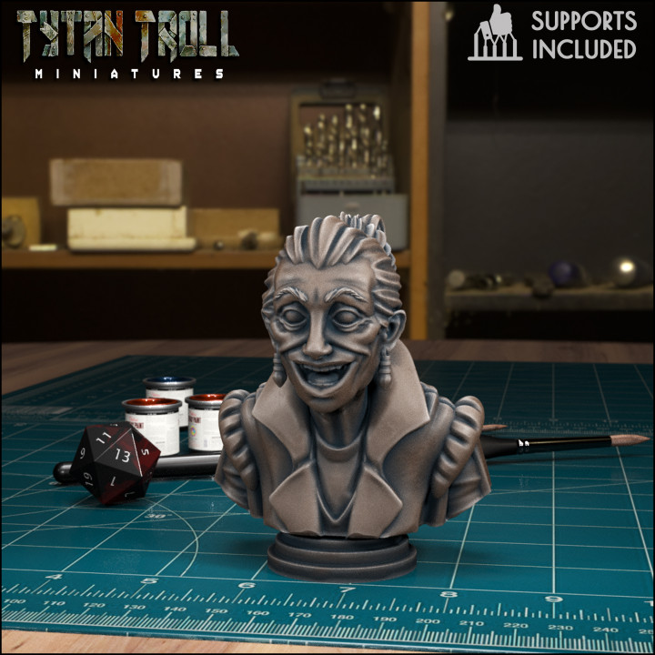 Curse of Strahd - Lydia Petrovna Mini Bust Combo [Pre-Supported] image