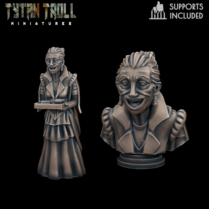 Curse of Strahd - Lydia Petrovna Mini Bust Combo [Pre-Supported]