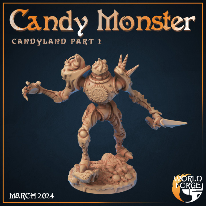 Candy Lollipop Monster