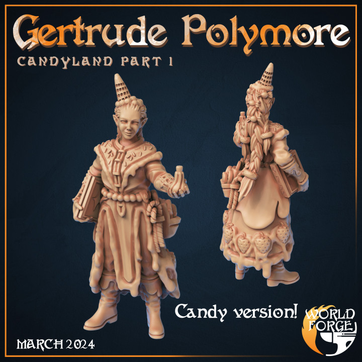 Gertrude - half elf