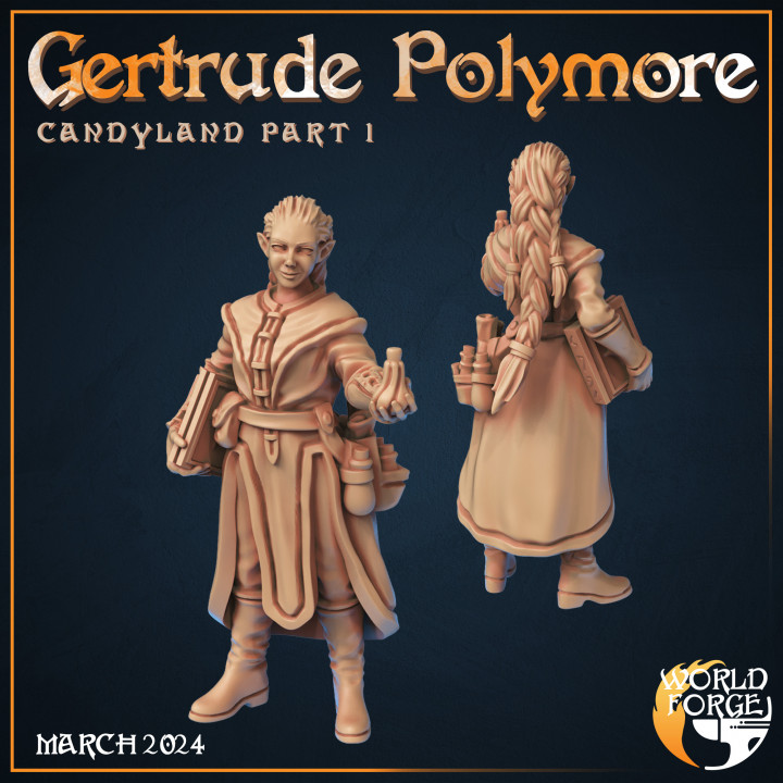 Gertrude - half elf image