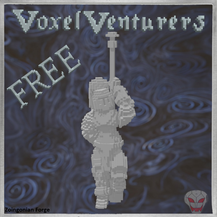 VoxelVenturers goof: Pin up Knight