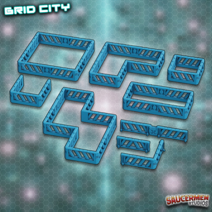 Grid City - Railings image