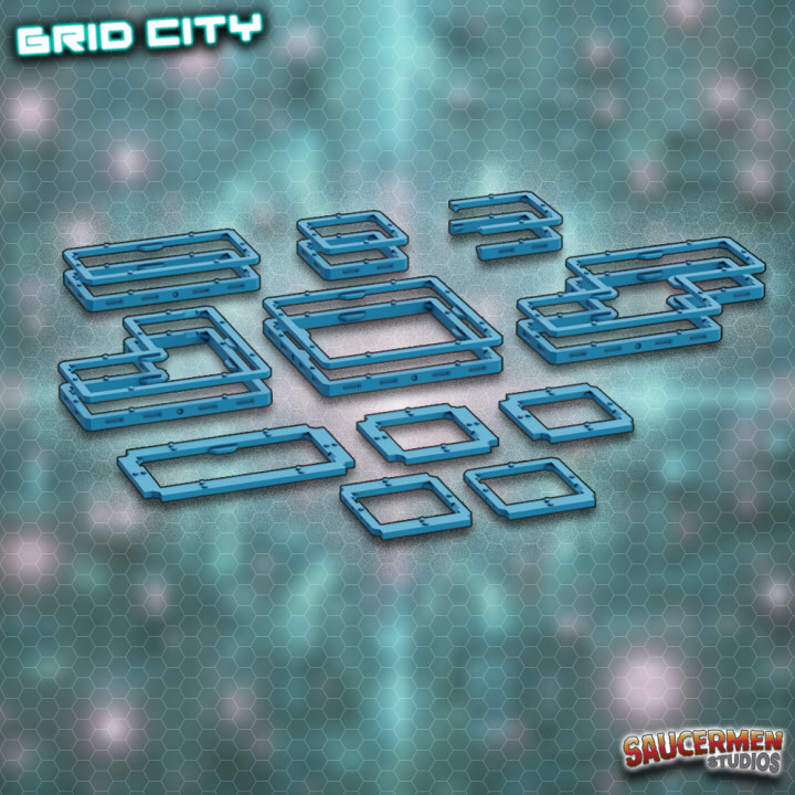 Grid City - Spacer & Expansion Rings