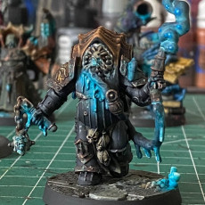 Picture of print of Slime-ridden exterminator (pre-supported)