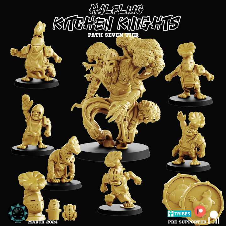 HALFLINGS - SEVEN - Kitchen Knights - Fantasy Football