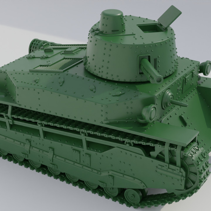 Medium Tank Type 89A I-Go + 2 Tankmen (Japan, WW2) image