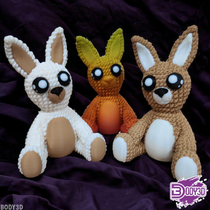 Crocheted Bunny image