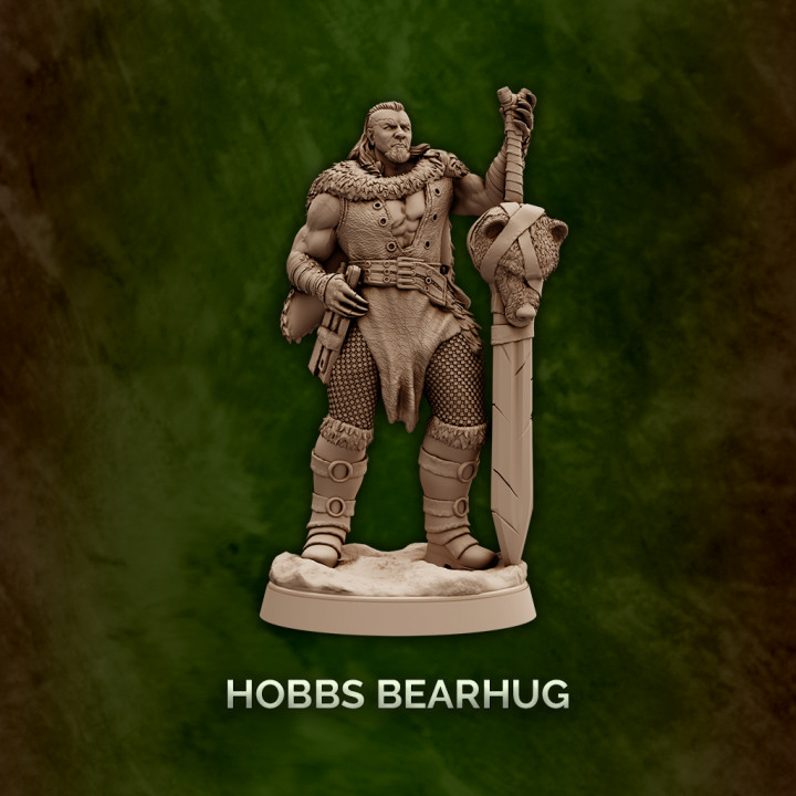 Hobbs Bearhug - Human Barbarian