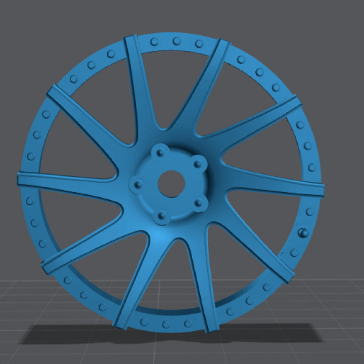 MST Compatible wheel insert Custom 10 spoke image