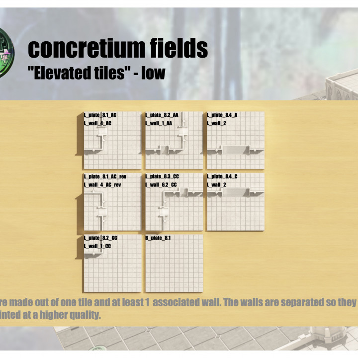 Concretium fields - "elevated tiles" image