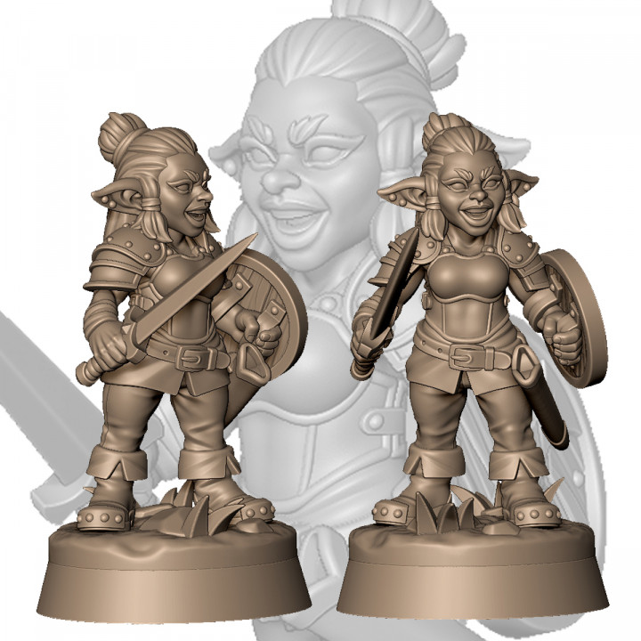 Female Goblin  guard A