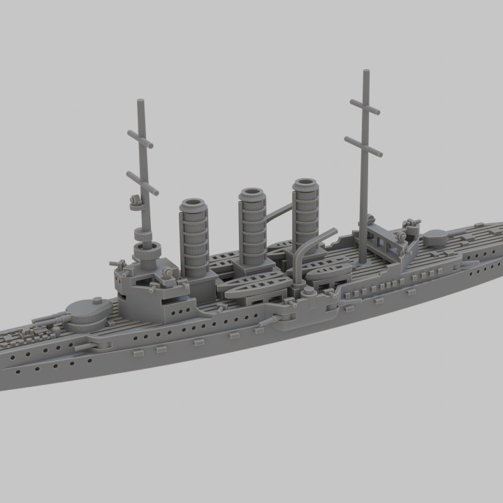 WW1 Austro-Hungarian Naval Sankt Georg class cruiser