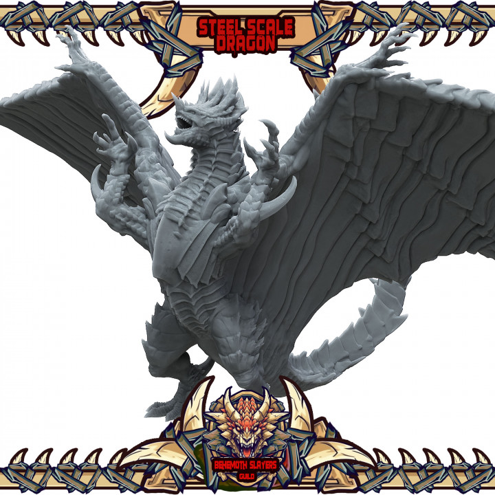Behemoth Slayers Guild: Steelscale Dragon (JOIN our $1 TRIBE) image