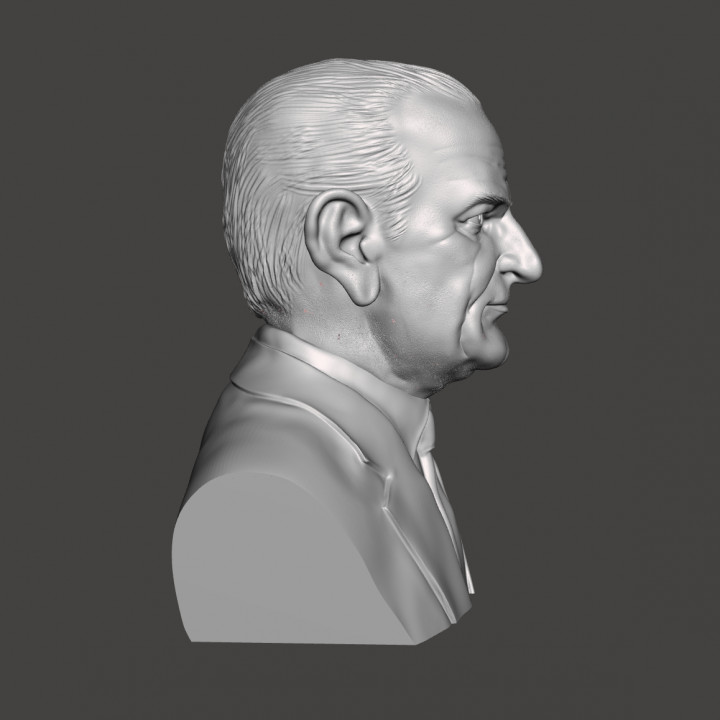 Lyndon B. Johnson - High-Quality STL File for 3D Printing (PERSONAL USE) image
