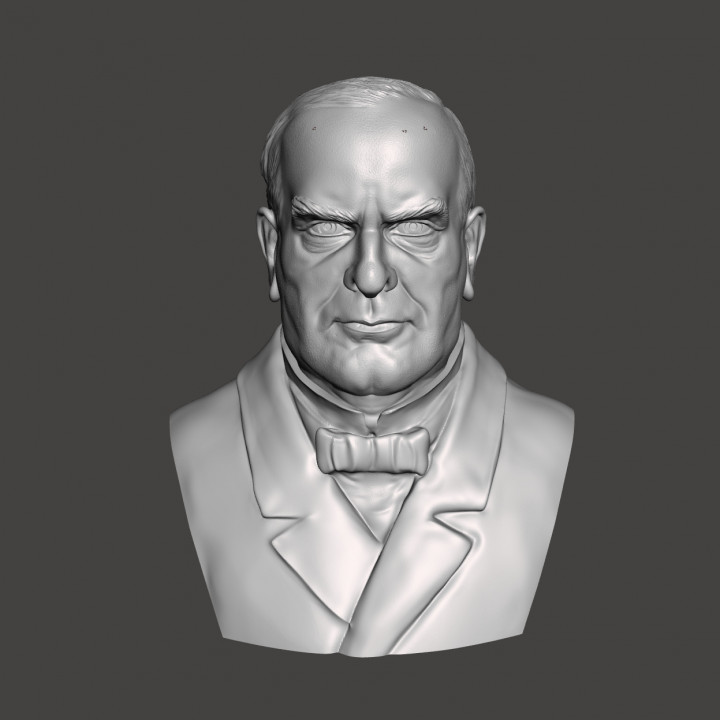 William McKinley - High-Quality STL File for 3D Printing (PERSONAL USE) image