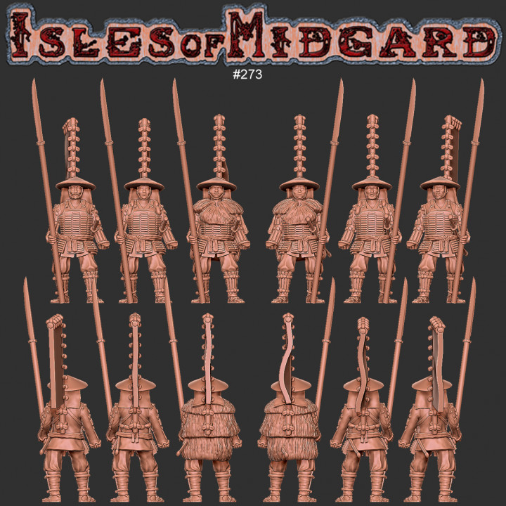 IoM N'Aldaan - Ashigaru - Tatami Armour #01