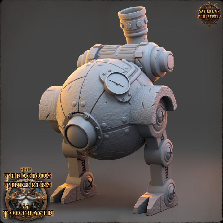 All Terrain Steam Walker_03 - The Tenacious Tinkerers of Todthaven