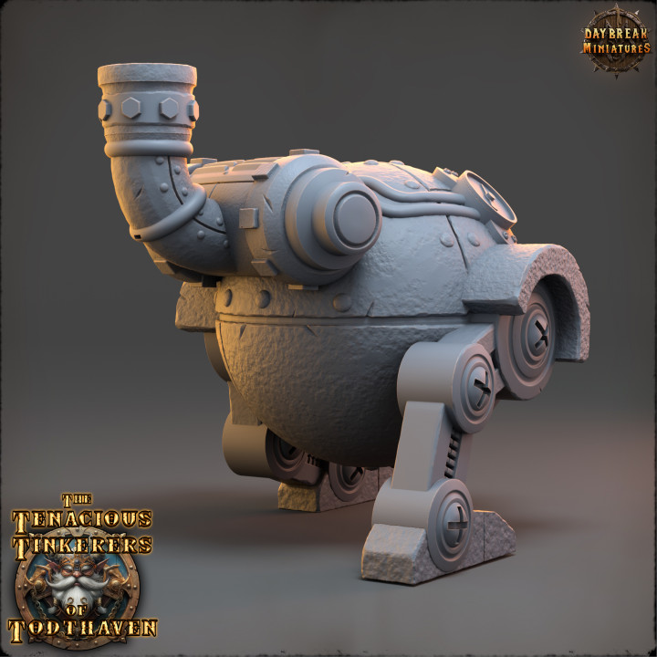 All Terrain Steam Walker_02 - The Tenacious Tinkerers of Todthaven image
