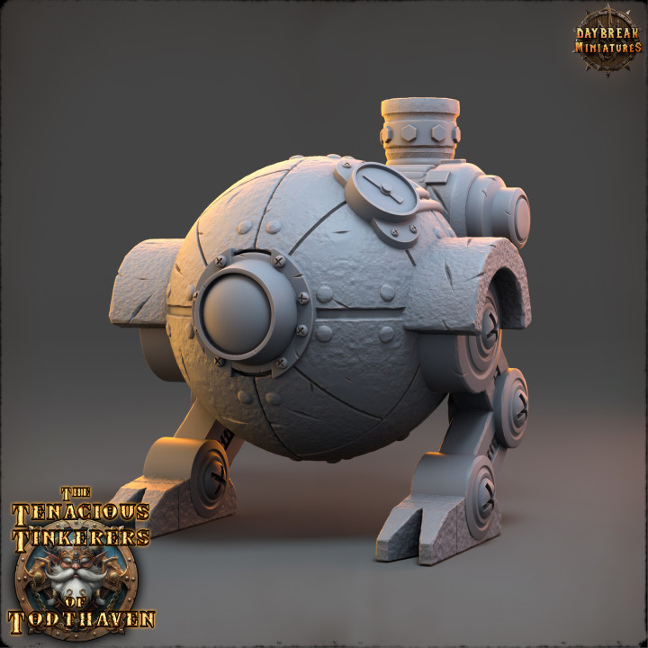 All Terrain Steam Walker_01 - The Tenacious Tinkerers of Todthaven image