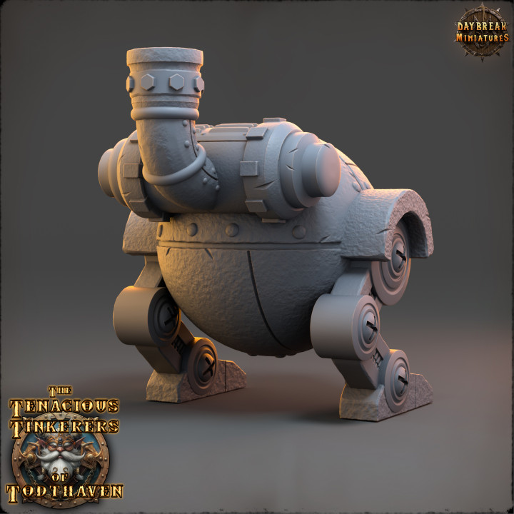 All Terrain Steam Walker_01 - The Tenacious Tinkerers of Todthaven image