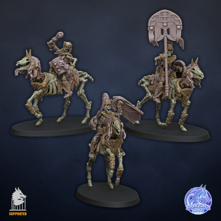 Skeleton Cavalry (Command Group) image