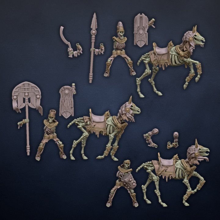 Skeleton Cavalry (Command Group) image