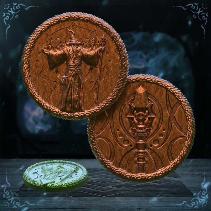 MAGE - CHARACTER CLASS TOKENS image