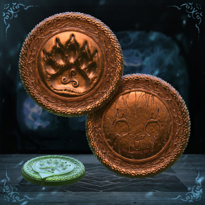 DRUID - CHARACTER CLASS TOKENS image