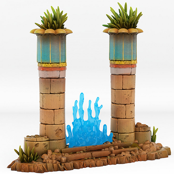 BABYLONE PORTAL WITH ITS MAGIC WATER EFFECT image