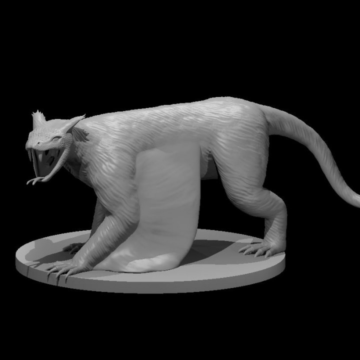 Flying Cat Lizard