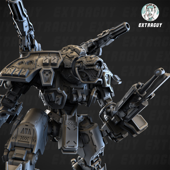 Battlingus Gigantus Titanus Poseable 100mm Approx Height