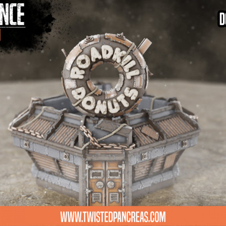 Donut Defence Building (Basic and Damaged) image