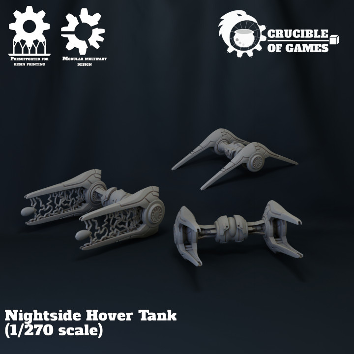 Nightside Hover Tank (1/270 scale) image
