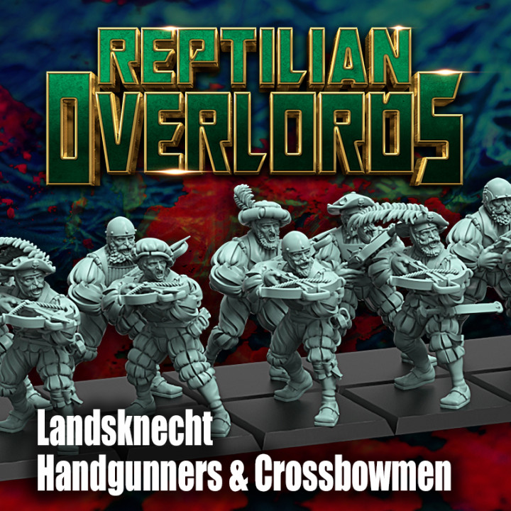 Landsknecht Handgunners & Crossbowmen image
